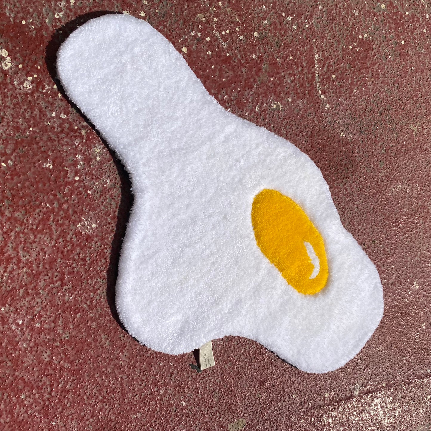 Fried Egg Rug