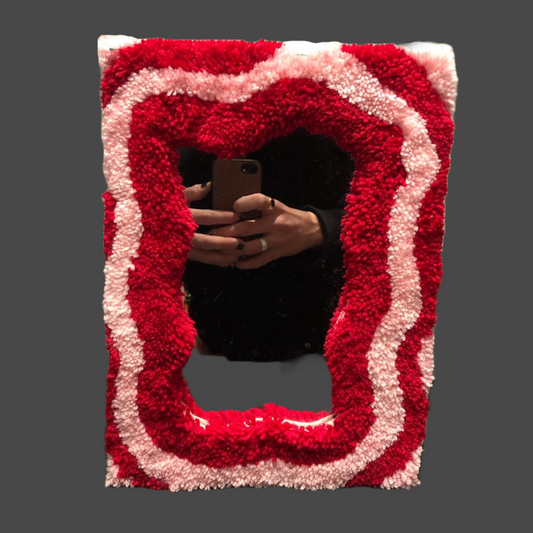 Hand Tufted Mirror