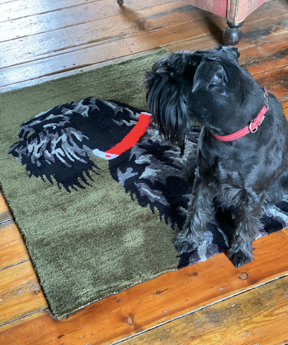 Custom Pet Portrait Rug